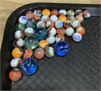 Swirl Glass Marbles.