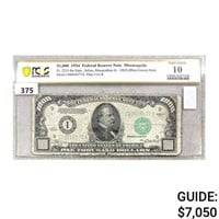 $1,000 Fed. Reserve Note Minneapolis PCGS VG10 Ed