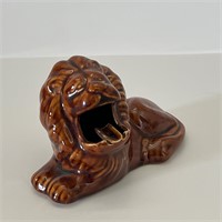 VTG Ceramic Lion Ashtray