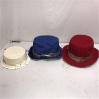 3 Theatrical Women's Hats