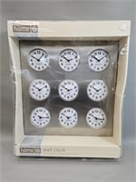 *9 Time Zone Battery Operated Wall Clock