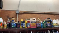 Oil, car wash, assorted shop supplies
