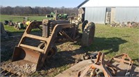 John Deere Model B Tractor w/ Loader Bucket