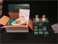 14 pieces of Goebel miniature nativity items,