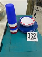 Patriotic (6) Piece Tableware