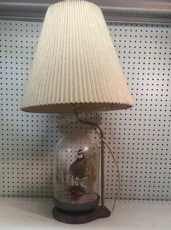 Taxidermy pheasant Table Lamp