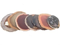 8 Polishes Agate Slabs