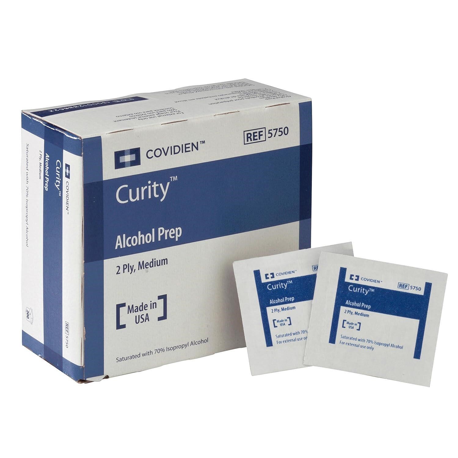 TWIN PACK COVIDIEN 5750 Curity Alcohol Prep