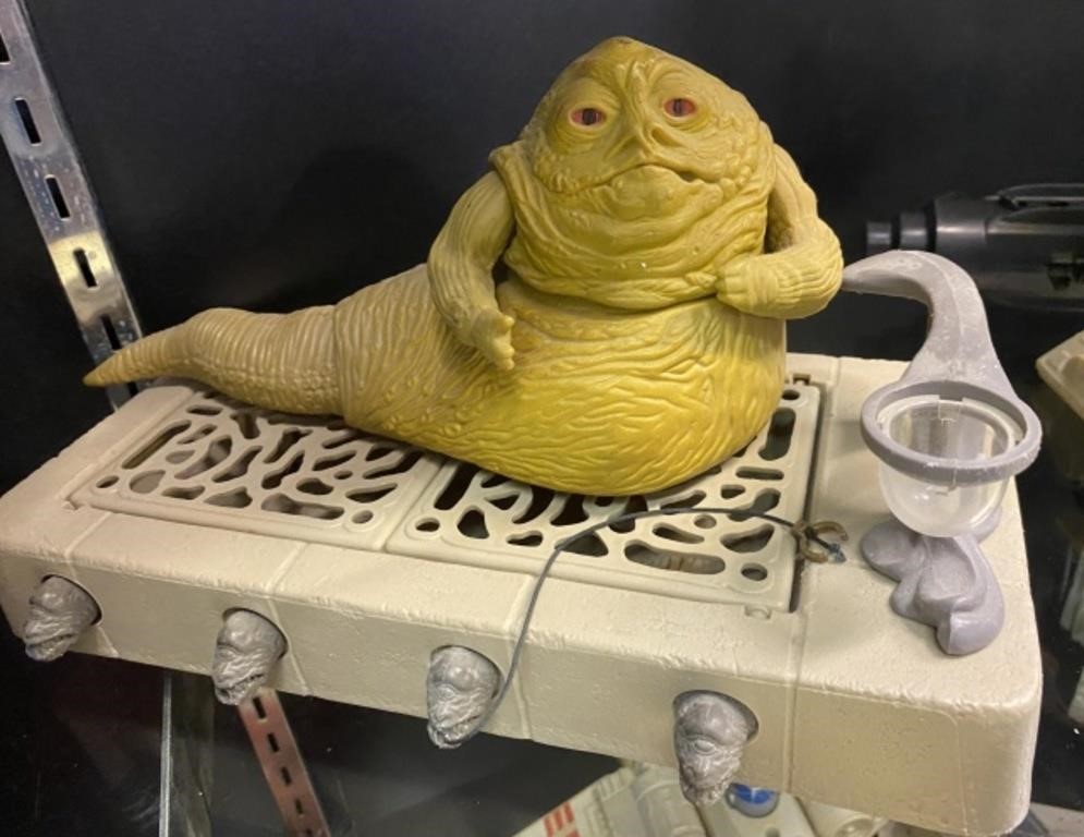 1983 JABBA THE HUTT ON DAIS