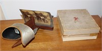 Antique Stereoscope w/ Several Stereographs