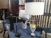 Lot of 4 Quality Table Lamps