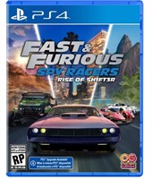 Playstation 4 - Fast and Furious Spy Racers Rise O