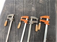 (4) Wood Clamps