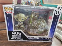 DAGOBAH YODA WITH HUT FUNKO POP