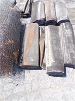 2 rolls of roofing material