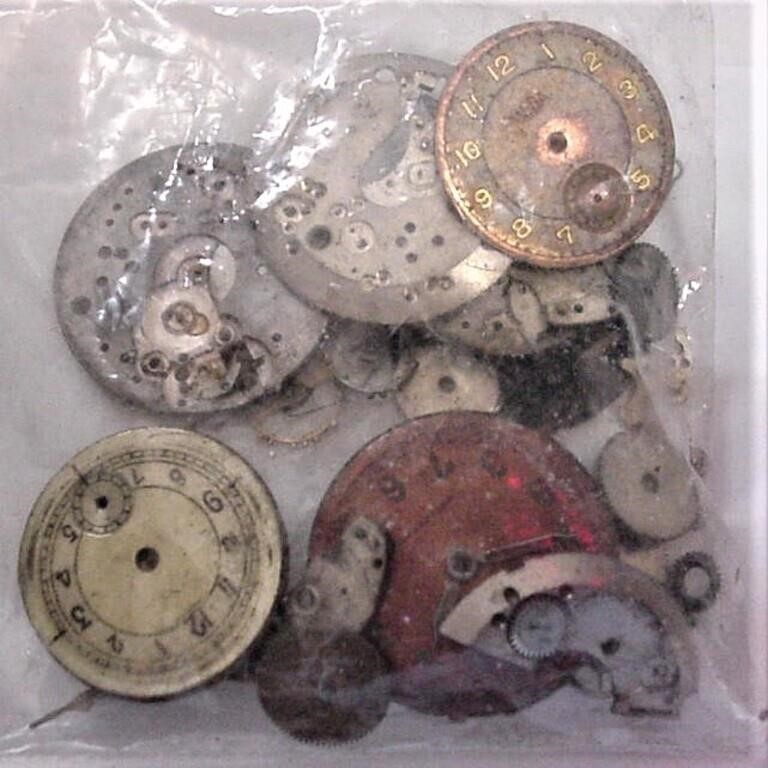 Old Watch Parts As Is