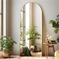 64"X21" Arched Full Length Mirror
