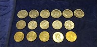 (6) Bicentennial Kennedy Half Dollar Coins & (10)