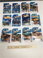 12 NIB Hot Wheels Cars