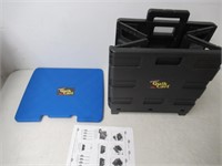 "As Is" Dbest Quik Cart Collapsible Rolling Crate