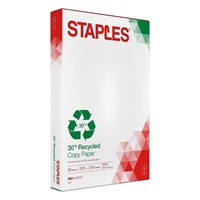 Staples 580336 30  Recycled 11x17 Paper 20 lbs