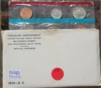 1970 UNC D&P MINT SET W/ENVELOPE