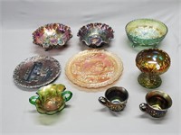 Carnival Glass Grouping