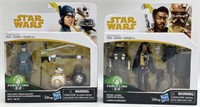 (2) Star Wars Force Link 2.0 Action Figure Set In