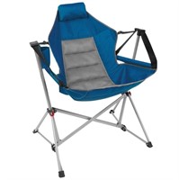 2 MEMBERS MARK PORTABLE SWING LOUNGERS, blue And