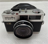 Minolta Hi-Matic F Camera