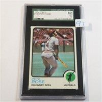 1973 Topps Pete Rose  SGC 5