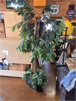 Large fake tree in nice container
