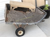 Small Homemade Lawnmower Wagon