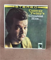 Coneway Twitty Greatest Hits Vinyl Album 33