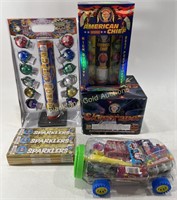 New Fireworks, Sparklers, Color Bombs, & More!