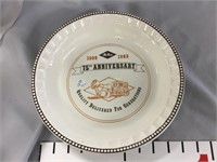 McNess 75 th Anniversary pottery pie plate