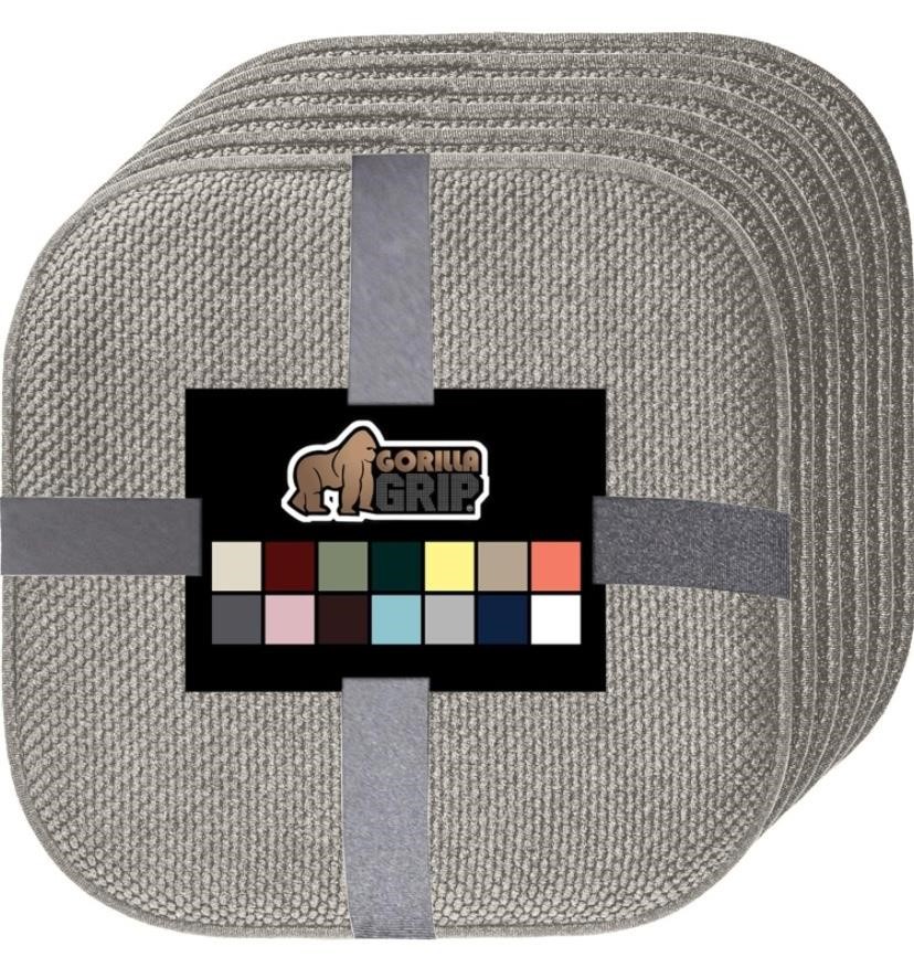 Gorilla Grip Memory Foam Chair Cushions,