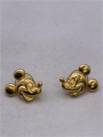 DISNEY MICKEY MOUSE PIERCED EARRINGS