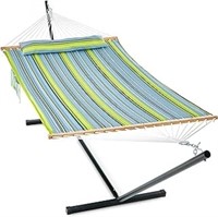 2 Person Hammock With Stand For Outside, 12ft