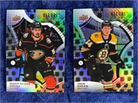 2-2021/22 Upper Deck Allure rookie cards