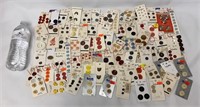 Vintage Fashion / Sewing Buttons on Cards