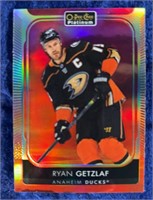 2021/22 Ryan Getzlaf OPC platinum Sunset card