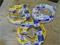 3- Rolls of Contractor Wire
