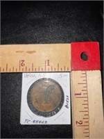 Antique token Your electric penny token