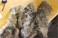 Collection of 3 Mink Fur Collars