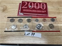 2000 Unc. Coin Set (D)