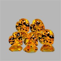 NATURAL INTENSE GOLDEN YELLOW CITRINE [FLAWLESS-VV