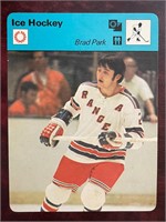 1977 Brad Park New York Rangers NHL Hockey Sportsc