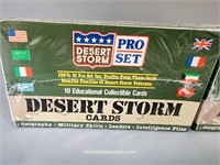 2 Sealed Desert Storm Pro Set Cards