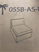 Patio Middle Sofa Rattan Chair